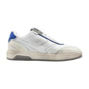 Witte Sneakers Handgemaakt in Italië Pantofola d'Oro , White , Heren