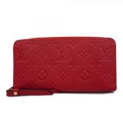 Pre-owned Fabric wallets Louis Vuitton Vintage , Red , Dames