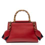 Pre-owned Leather gucci-bags Gucci Vintage , Red , Dames