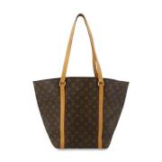 Pre-owned Canvas totes Louis Vuitton Vintage , Brown , Dames