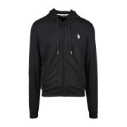 Zwarte Sweatshirt voor Mannen U.s. Polo Assn. , Black , Heren