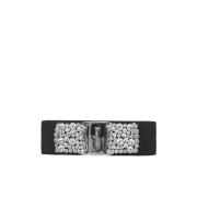 Zwarte Vara Strik Rugclip Accessoires Salvatore Ferragamo , Black , Da...