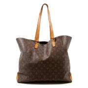 Pre-owned Canvas totes Louis Vuitton Vintage , Brown , Dames