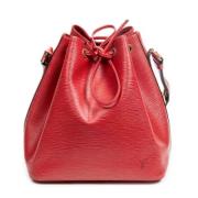 Pre-owned Leather louis-vuitton-bags Louis Vuitton Vintage , Red , Dam...