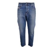 Straight Jeans Diesel , Blue , Heren