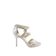 Pre-owned Fabric heels Jimmy Choo Pre-owned , Gray , Dames