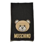 Sjaal Moschino , Black , Dames