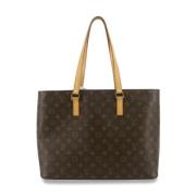 Pre-owned Canvas shoulder-bags Louis Vuitton Vintage , Brown , Dames