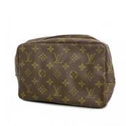 Pre-owned Fabric pouches Louis Vuitton Vintage , Brown , Dames