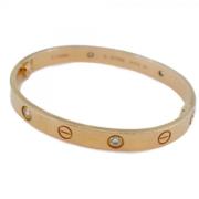 Pre-owned Rose Gold bracelets Cartier Vintage , Yellow , Dames