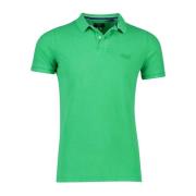 Groene poloshirt met korte mouwen Superdry , Green , Heren