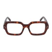 Vierkante montuur bril Celine , Brown , Unisex