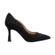 Hoge hak schoen met strass Alma EN Pena , Black , Dames