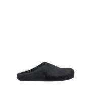 Kalfshaar Fussbett Sabot Mules Marni , Black , Dames