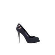 Pre-owned Canvas heels Giuseppe Zanotti Pre-owned , Black , Dames