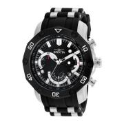 Pro Diver Scuba Heren Quartz Horloge Invicta Watches , Gray , Heren