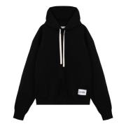 Hoodie met capuchon Jil Sander , Black , Heren