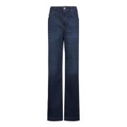 Denim Mode Jeans Kaos , Blue , Dames