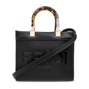 ‘Sunshine Small’ schoudertas Fendi , Black , Dames