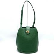 Pre-owned Leather louis-vuitton-bags Louis Vuitton Vintage , Green , D...