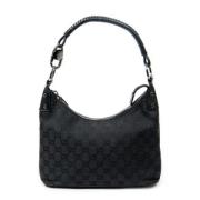 Pre-owned Canvas gucci-bags Gucci Vintage , Black , Dames