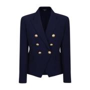 Stijlvolle Jassen voor Mannen en Vrouwen Balmain , Blue , Dames