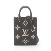 Pre-owned Leather louis-vuitton-bags Louis Vuitton Vintage , Black , D...