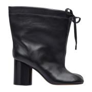 Enkellaarzen met trekkoord Maison Margiela , Black , Dames