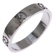 Pre-owned White Gold rings Gucci Vintage , Gray , Dames