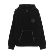 Zwarte Jersey Sweater met 4G Logo Givenchy , Black , Heren