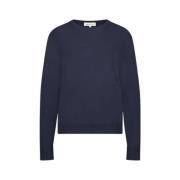 Navy Blue Pullover Sweater Fabienne Chapot , Blue , Dames