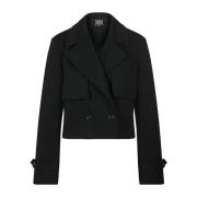 Klassieke Trenchcoat Jas met Stijlvolle Details Riani , Black , Dames