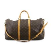 Pre-owned Canvas louis-vuitton-bags Louis Vuitton Vintage , Brown , Da...