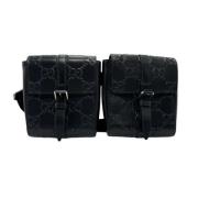 Pre-owned Canvas gucci-bags Gucci Vintage , Black , Dames