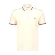 Klassieke Polo T-shirt in Blauw Valentino Garavani , Yellow , Heren