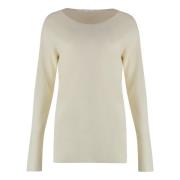 Zachte Cashmere Blend Pullover Trui Malo , Beige , Dames