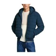 Moderne Geïsoleerde Jas voor Mannen Pepe Jeans , Blue , Heren