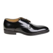 Elegante Leren Schoenen Corvari , Black , Heren