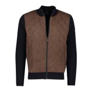 Bruine Vest Bugatti , Brown , Heren