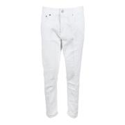 Katoenen Jeans Dondup , White , Dames