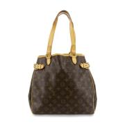 Pre-owned Canvas shoulder-bags Louis Vuitton Vintage , Brown , Dames