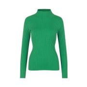 Groene Ribgebreide Coltrui Cate Modström , Green , Dames