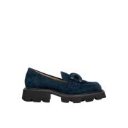 Loafer met platformdetail Alma EN Pena , Blue , Dames