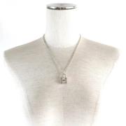 Pre-owned Metal necklaces Hermès Vintage , Gray , Dames