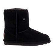 Luxe Winterlaarzen Kangoeroestijl Warmbat , Black , Dames