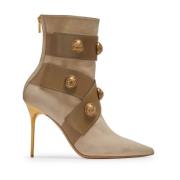 Bottine Alma Balmain , Beige , Dames