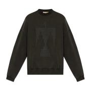 Gedrukte sweatshirt Fear Of God , Gray , Heren