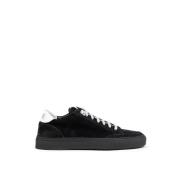 Zwarte Suède Sneakers Soho-M Stijl P448 , Black , Heren