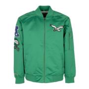 Philadelphia Eagles Lichtgewicht Satijnen Bomberjack Mitchell & Ness ,...