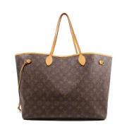 Pre-owned Canvas shoulder-bags Louis Vuitton Vintage , Brown , Dames